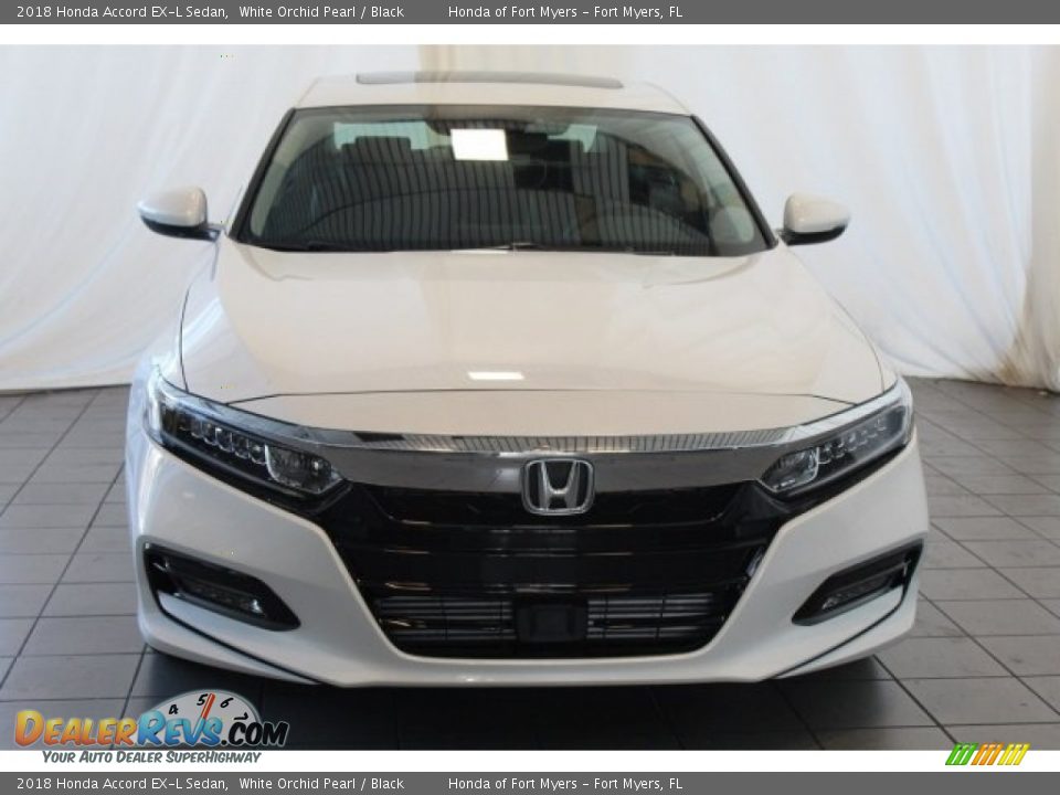 2018 Honda Accord EX-L Sedan White Orchid Pearl / Black Photo #4