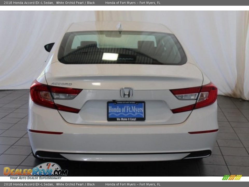 2018 Honda Accord EX-L Sedan White Orchid Pearl / Black Photo #7