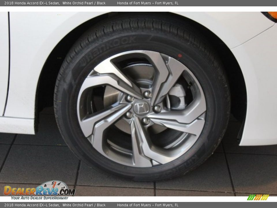 2018 Honda Accord EX-L Sedan White Orchid Pearl / Black Photo #8