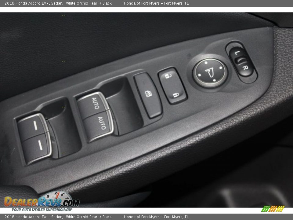 2018 Honda Accord EX-L Sedan White Orchid Pearl / Black Photo #11