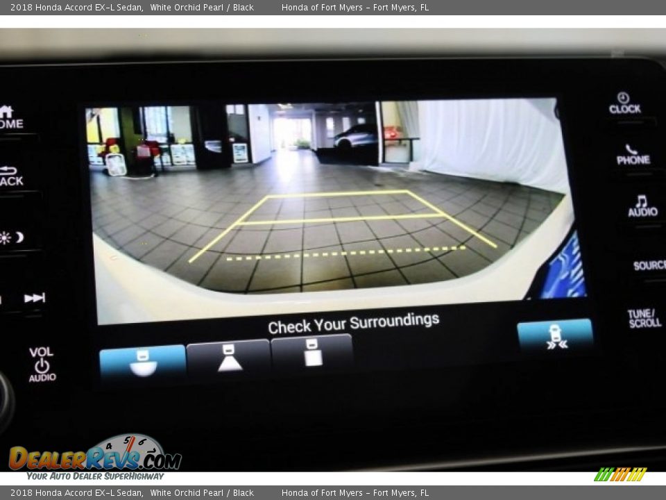 2018 Honda Accord EX-L Sedan White Orchid Pearl / Black Photo #17