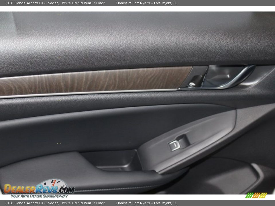 2018 Honda Accord EX-L Sedan White Orchid Pearl / Black Photo #21