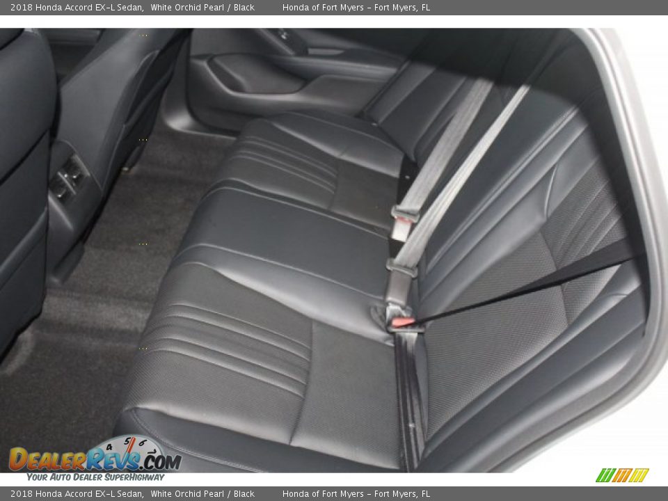 2018 Honda Accord EX-L Sedan White Orchid Pearl / Black Photo #22