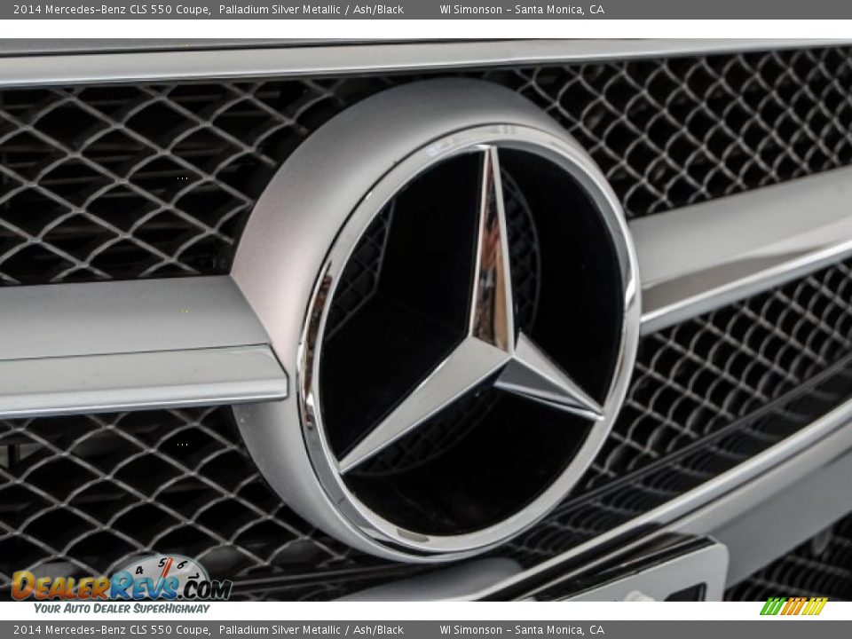 2014 Mercedes-Benz CLS 550 Coupe Palladium Silver Metallic / Ash/Black Photo #30