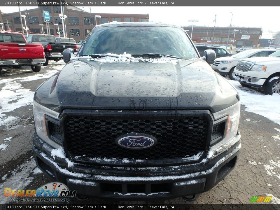 2018 Ford F150 STX SuperCrew 4x4 Shadow Black / Black Photo #7