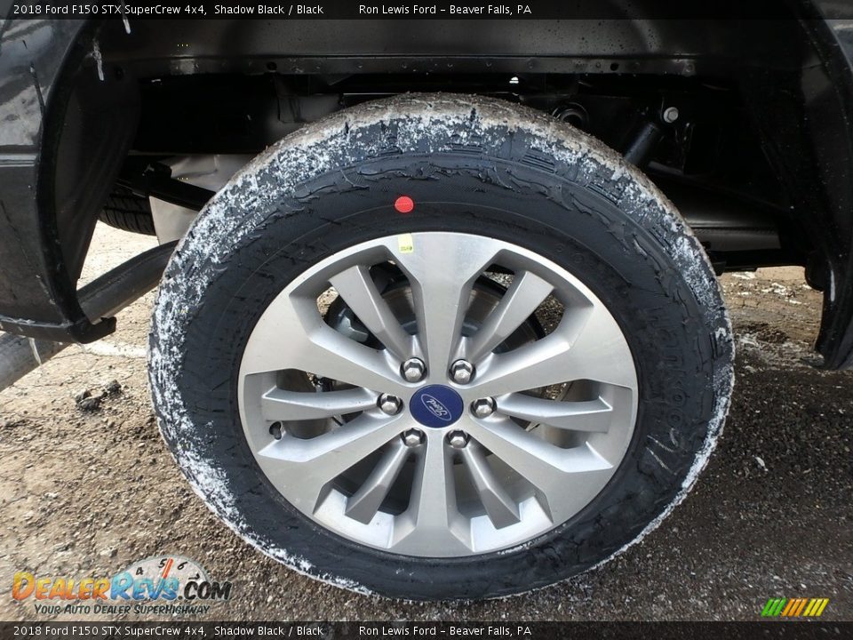 2018 Ford F150 STX SuperCrew 4x4 Shadow Black / Black Photo #9