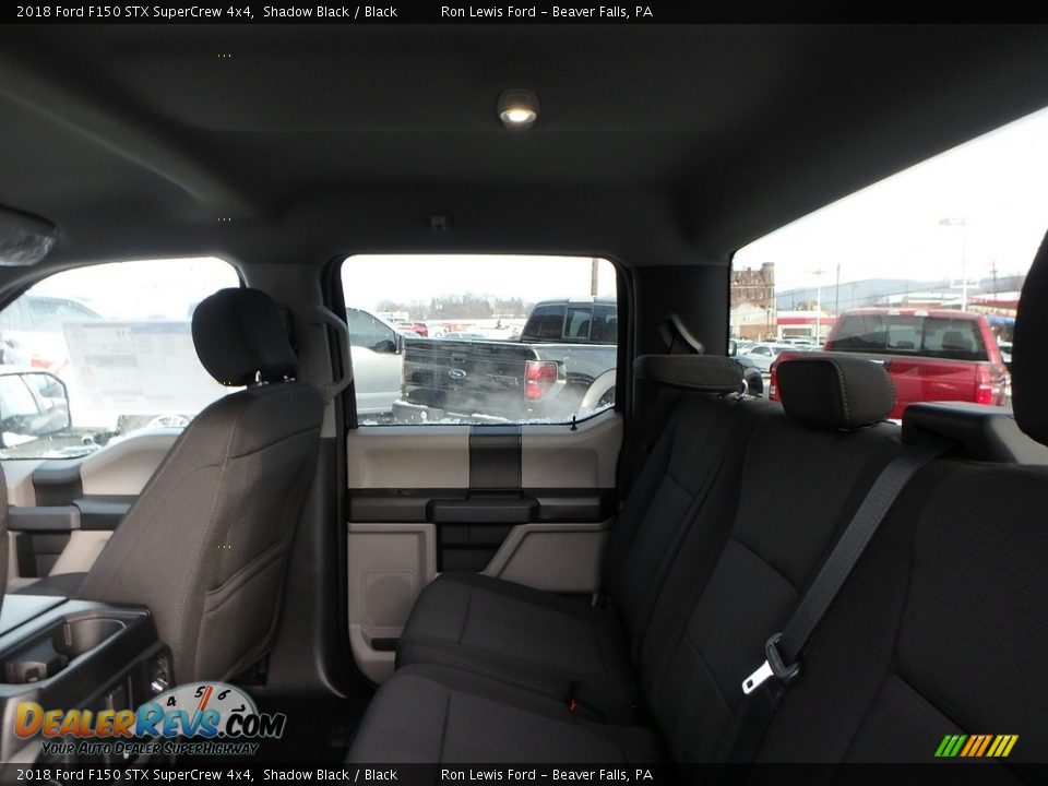 2018 Ford F150 STX SuperCrew 4x4 Shadow Black / Black Photo #11