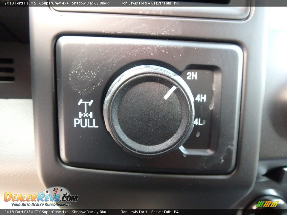 2018 Ford F150 STX SuperCrew 4x4 Shadow Black / Black Photo #17