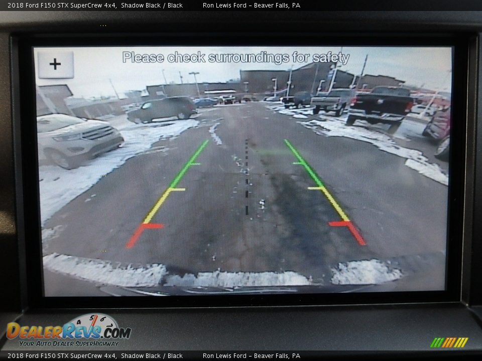 2018 Ford F150 STX SuperCrew 4x4 Shadow Black / Black Photo #19
