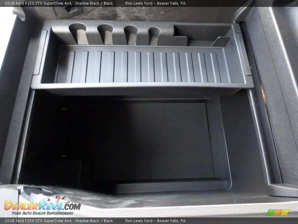 2018 Ford F150 STX SuperCrew 4x4 Shadow Black / Black Photo #20