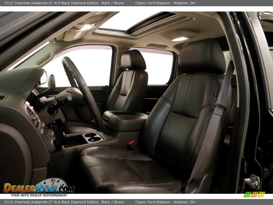 2013 Chevrolet Avalanche LT 4x4 Black Diamond Edition Black / Ebony Photo #8