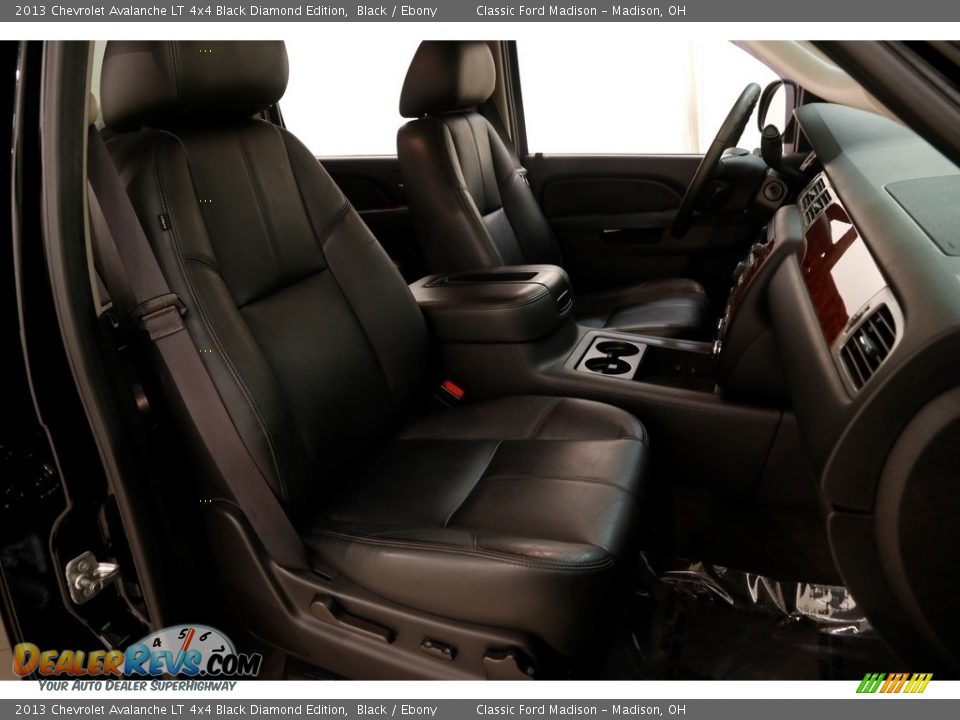 2013 Chevrolet Avalanche LT 4x4 Black Diamond Edition Black / Ebony Photo #14