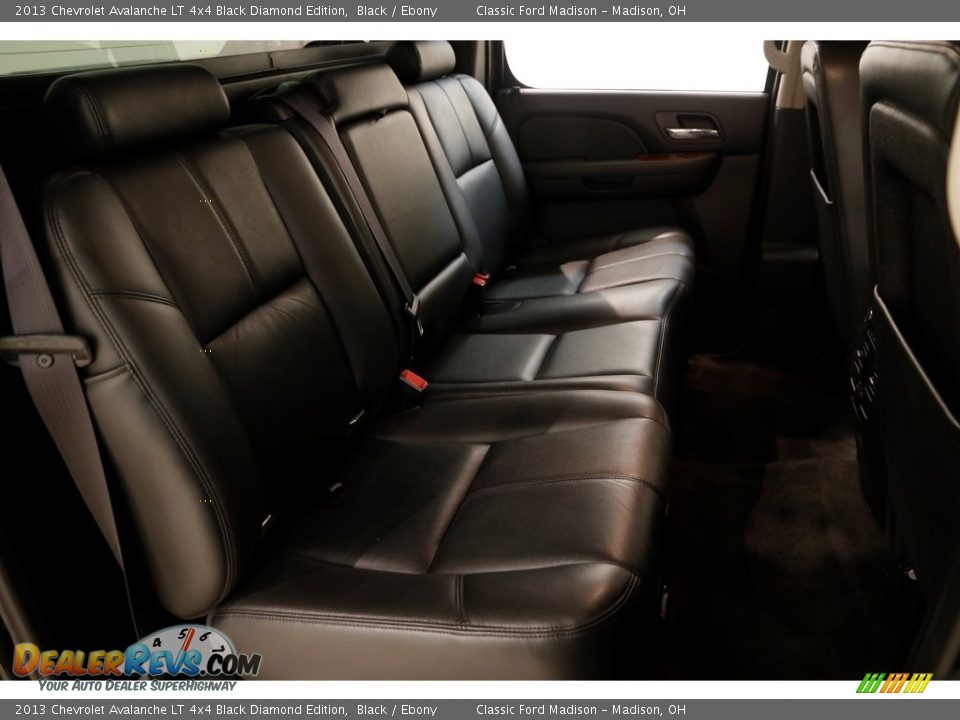 2013 Chevrolet Avalanche LT 4x4 Black Diamond Edition Black / Ebony Photo #15