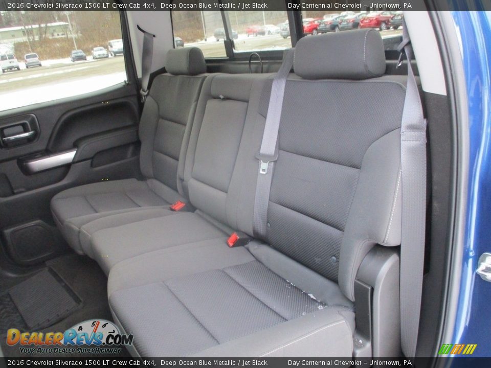 2016 Chevrolet Silverado 1500 LT Crew Cab 4x4 Deep Ocean Blue Metallic / Jet Black Photo #23