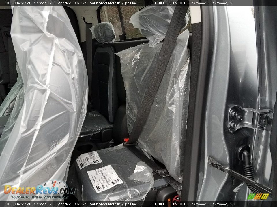 2018 Chevrolet Colorado Z71 Extended Cab 4x4 Satin Steel Metallic / Jet Black Photo #10
