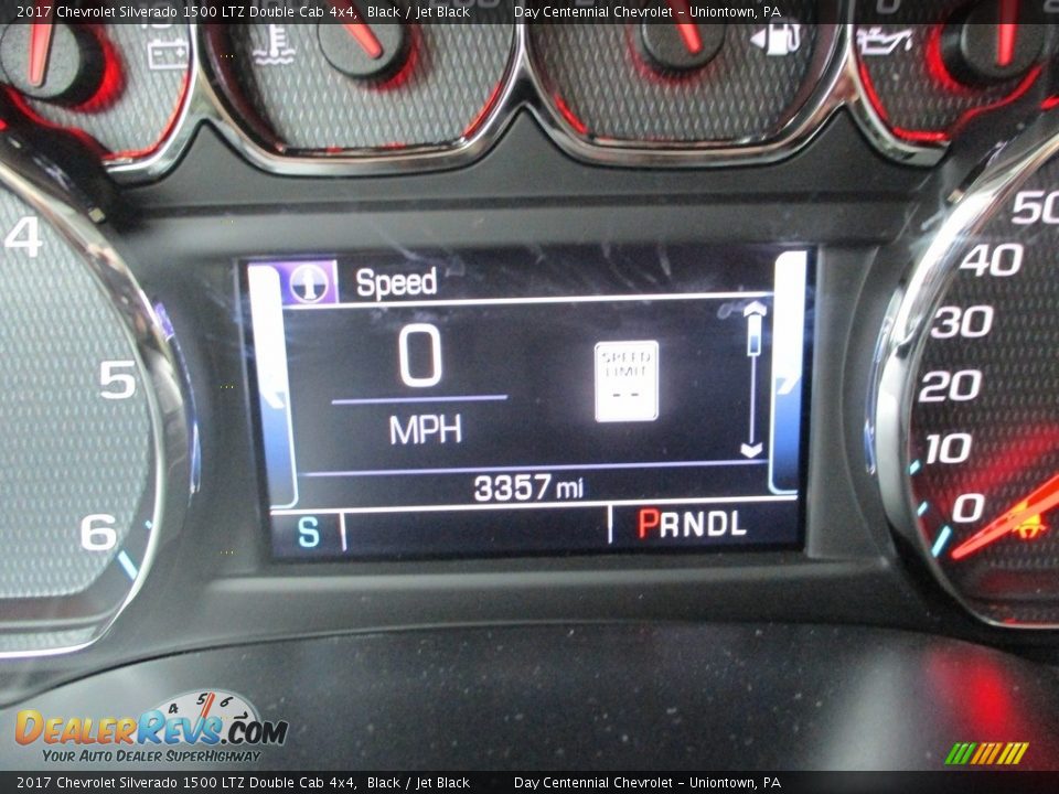 2017 Chevrolet Silverado 1500 LTZ Double Cab 4x4 Black / Jet Black Photo #4