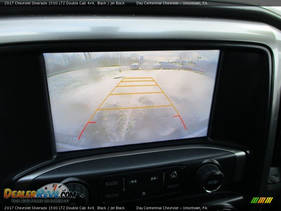 2017 Chevrolet Silverado 1500 LTZ Double Cab 4x4 Black / Jet Black Photo #6