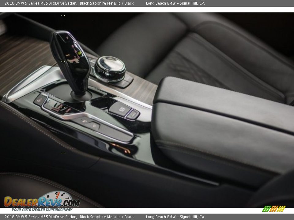 2018 BMW 5 Series M550i xDrive Sedan Black Sapphire Metallic / Black Photo #7