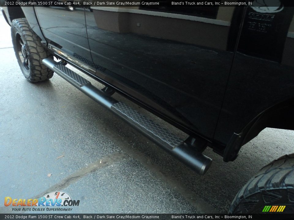 2012 Dodge Ram 1500 ST Crew Cab 4x4 Black / Dark Slate Gray/Medium Graystone Photo #22