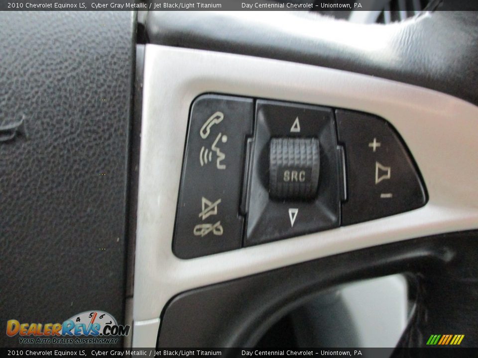 2010 Chevrolet Equinox LS Cyber Gray Metallic / Jet Black/Light Titanium Photo #7