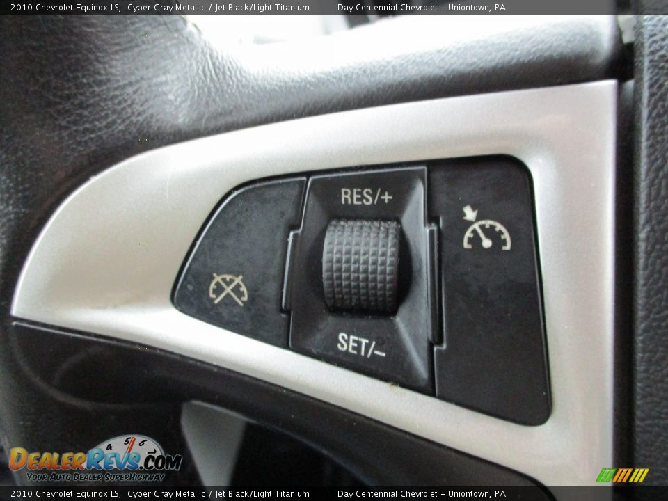 2010 Chevrolet Equinox LS Cyber Gray Metallic / Jet Black/Light Titanium Photo #8