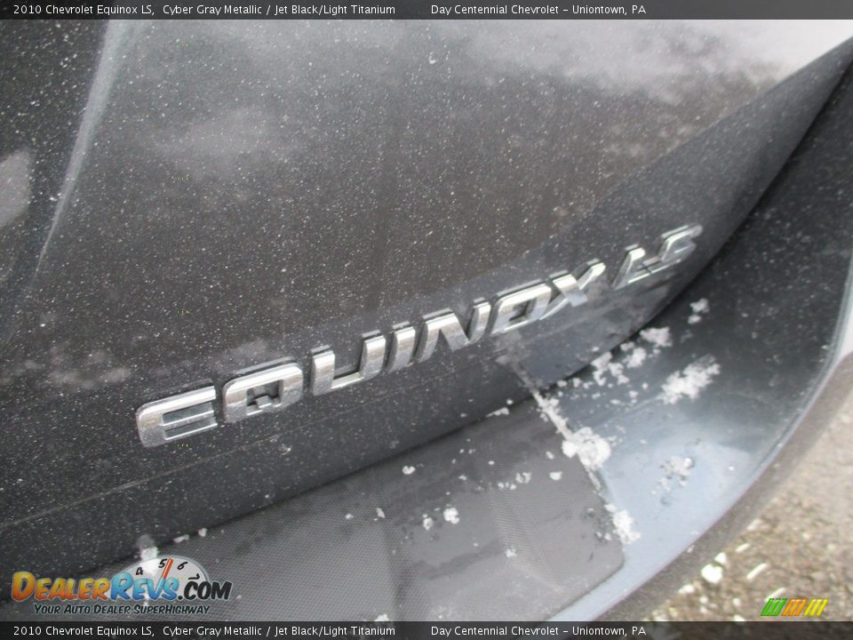 2010 Chevrolet Equinox LS Cyber Gray Metallic / Jet Black/Light Titanium Photo #12