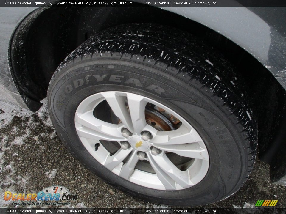 2010 Chevrolet Equinox LS Cyber Gray Metallic / Jet Black/Light Titanium Photo #15