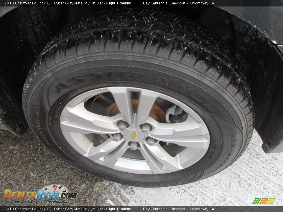 2010 Chevrolet Equinox LS Cyber Gray Metallic / Jet Black/Light Titanium Photo #21