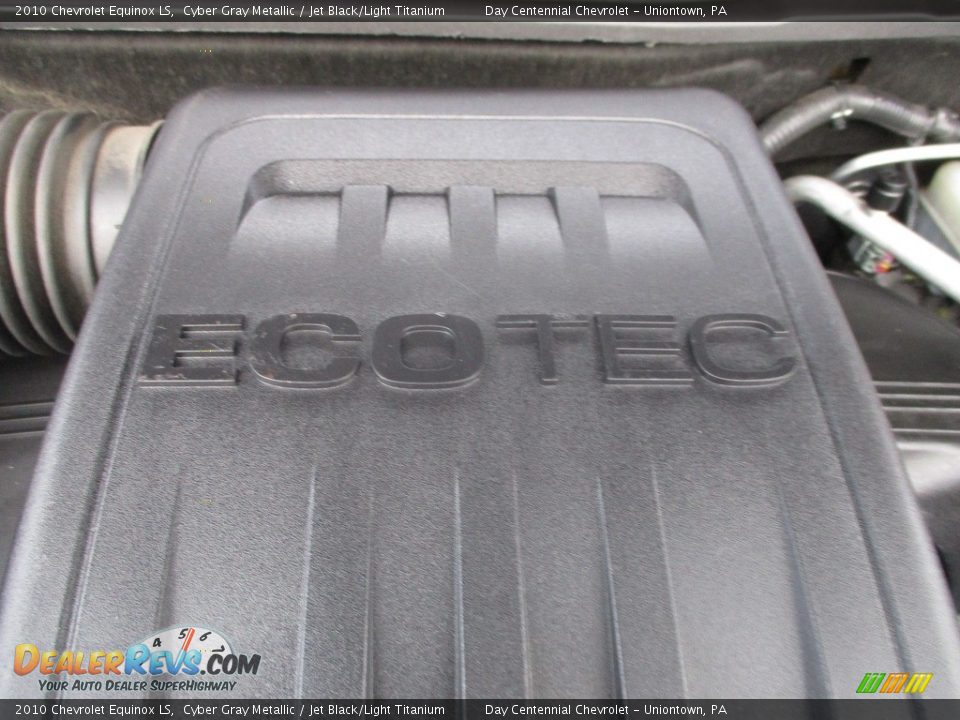 2010 Chevrolet Equinox LS Cyber Gray Metallic / Jet Black/Light Titanium Photo #23