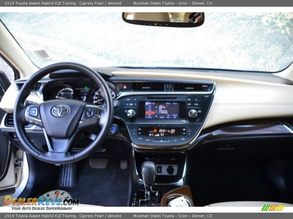 2014 Toyota Avalon Hybrid XLE Touring Cypress Pearl / Almond Photo #13
