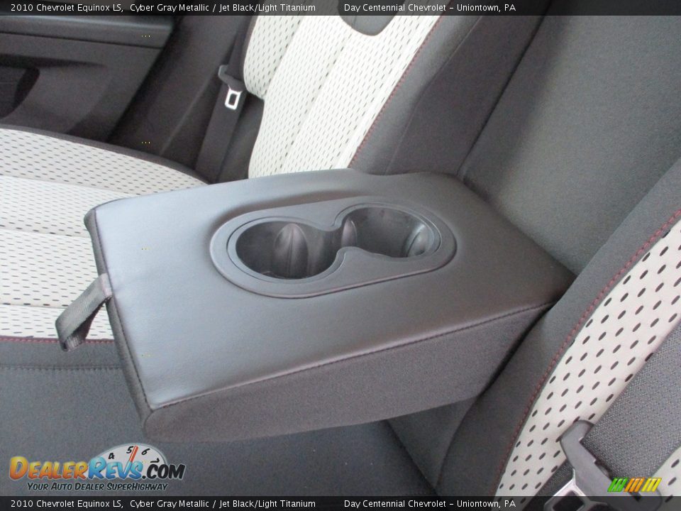 2010 Chevrolet Equinox LS Cyber Gray Metallic / Jet Black/Light Titanium Photo #28