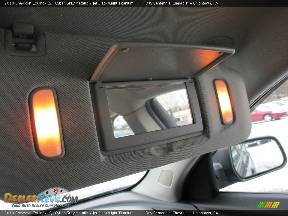 2010 Chevrolet Equinox LS Cyber Gray Metallic / Jet Black/Light Titanium Photo #32