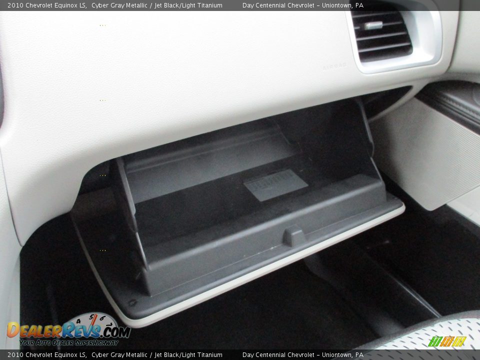 2010 Chevrolet Equinox LS Cyber Gray Metallic / Jet Black/Light Titanium Photo #33