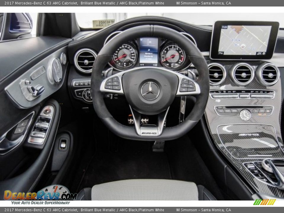 Dashboard of 2017 Mercedes-Benz C 63 AMG Cabriolet Photo #4
