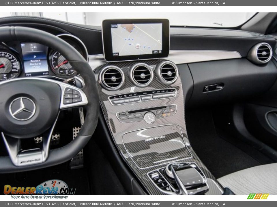 Controls of 2017 Mercedes-Benz C 63 AMG Cabriolet Photo #5