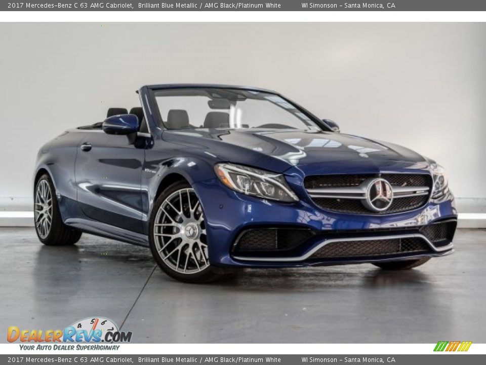 Front 3/4 View of 2017 Mercedes-Benz C 63 AMG Cabriolet Photo #13