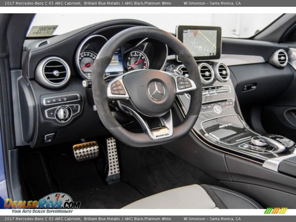 Dashboard of 2017 Mercedes-Benz C 63 AMG Cabriolet Photo #22