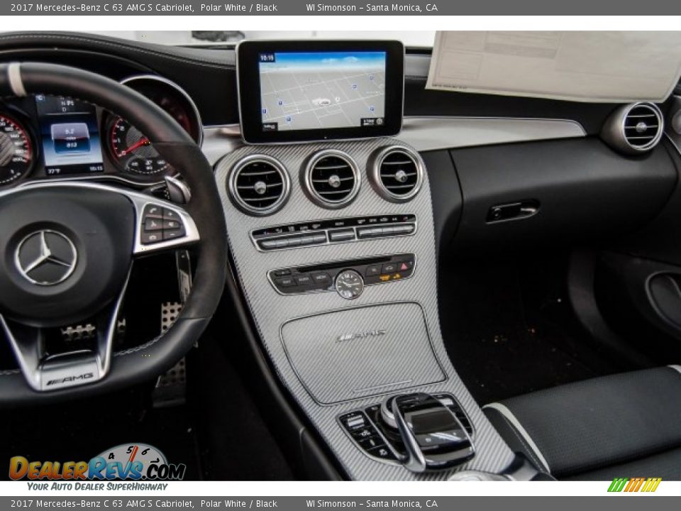 2017 Mercedes-Benz C 63 AMG S Cabriolet Polar White / Black Photo #5