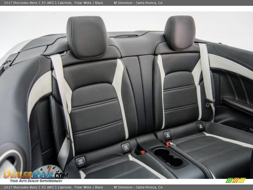 2017 Mercedes-Benz C 63 AMG S Cabriolet Polar White / Black Photo #12