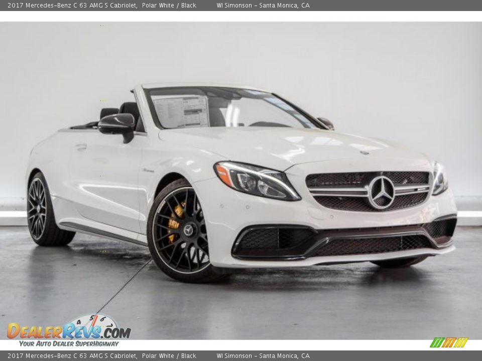 Front 3/4 View of 2017 Mercedes-Benz C 63 AMG S Cabriolet Photo #13