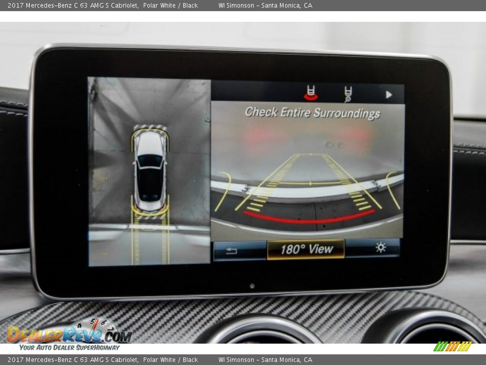 2017 Mercedes-Benz C 63 AMG S Cabriolet Polar White / Black Photo #15