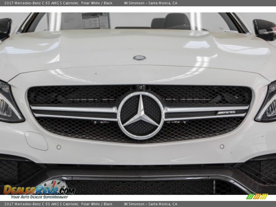 2017 Mercedes-Benz C 63 AMG S Cabriolet Polar White / Black Photo #16