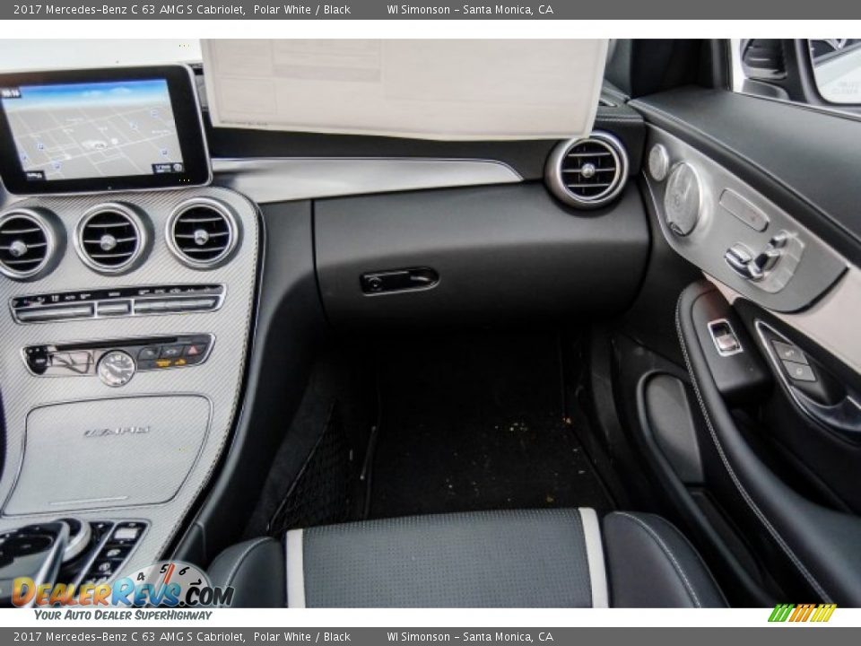 2017 Mercedes-Benz C 63 AMG S Cabriolet Polar White / Black Photo #23