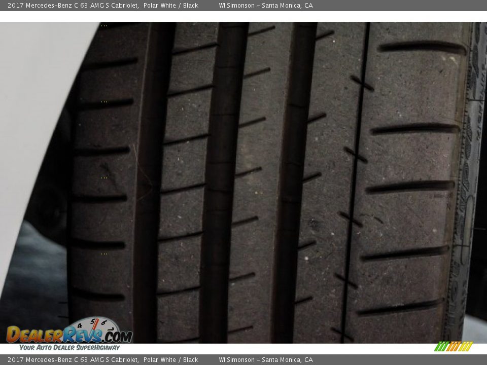 2017 Mercedes-Benz C 63 AMG S Cabriolet Polar White / Black Photo #25