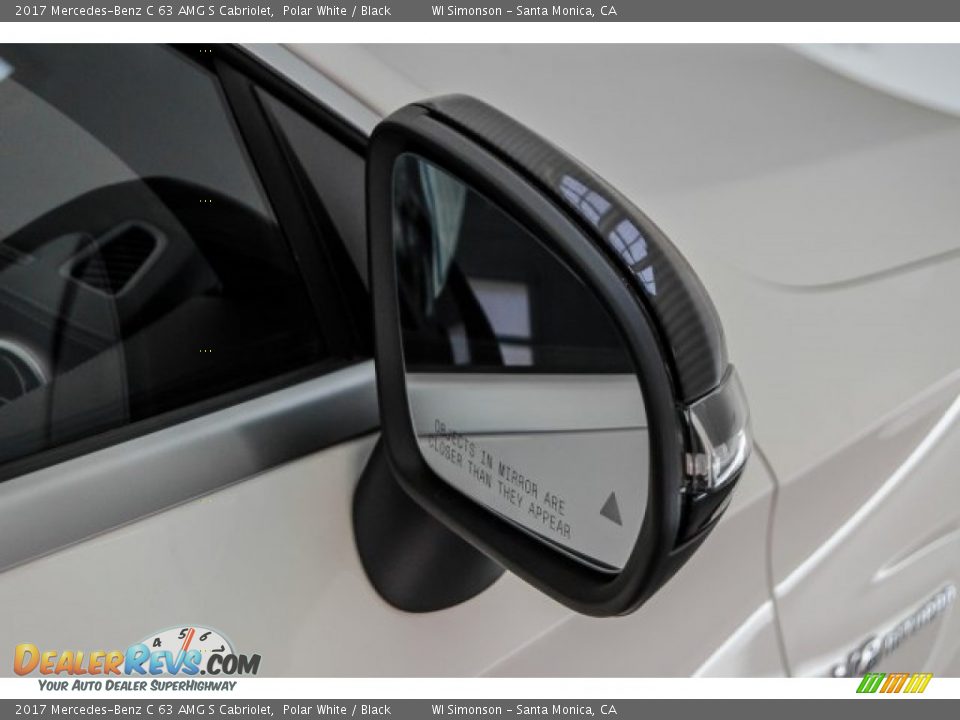 2017 Mercedes-Benz C 63 AMG S Cabriolet Polar White / Black Photo #26