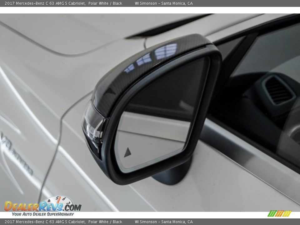 2017 Mercedes-Benz C 63 AMG S Cabriolet Polar White / Black Photo #27