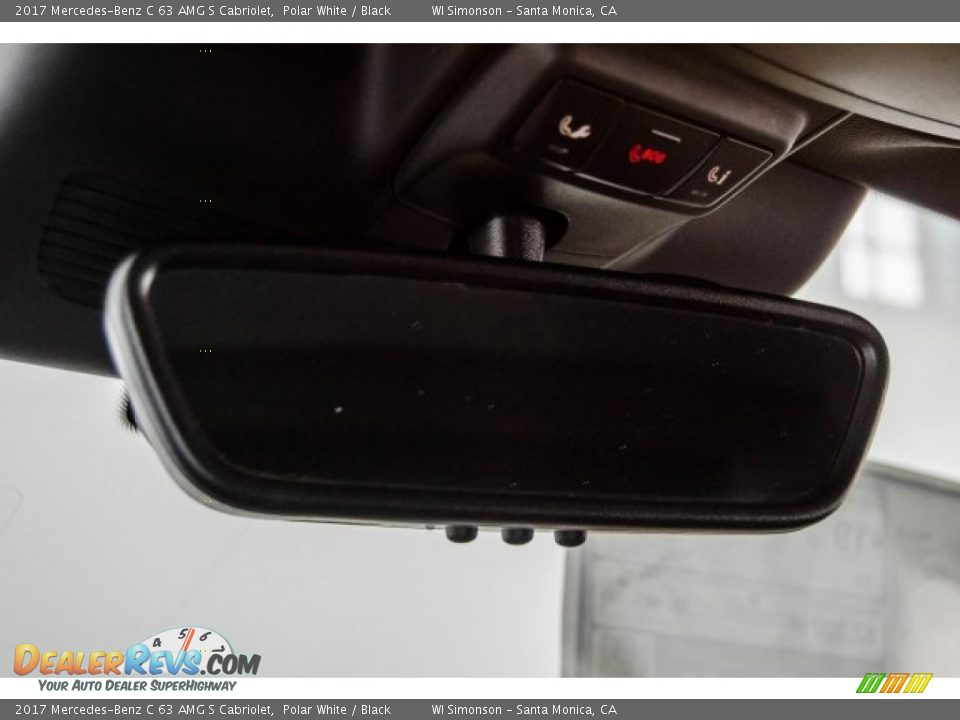 2017 Mercedes-Benz C 63 AMG S Cabriolet Polar White / Black Photo #28