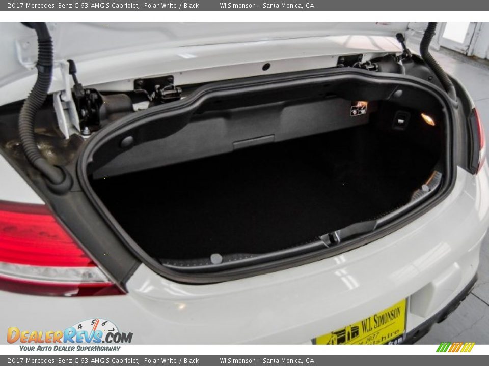 2017 Mercedes-Benz C 63 AMG S Cabriolet Polar White / Black Photo #30