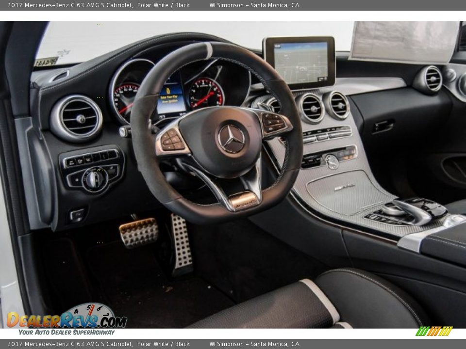 2017 Mercedes-Benz C 63 AMG S Cabriolet Polar White / Black Photo #32