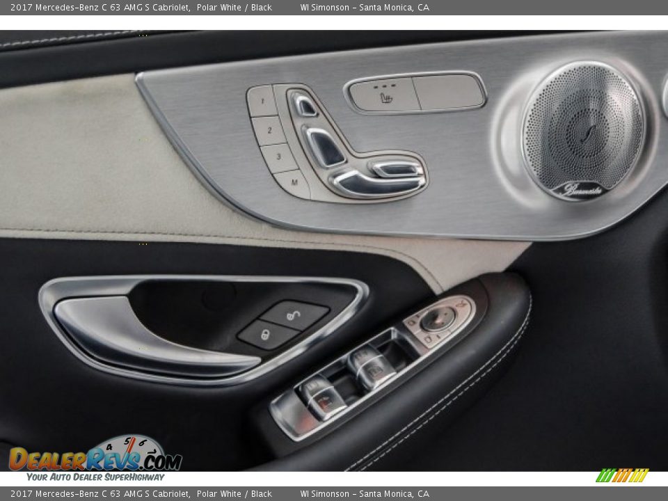 2017 Mercedes-Benz C 63 AMG S Cabriolet Polar White / Black Photo #35